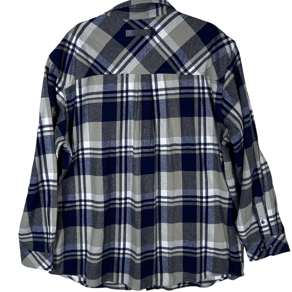 Legendary Whitetails Buck Camp Plaid Flannel Shirt Men's 2XL Long Sl Cord Collar - Picture 9 of 10